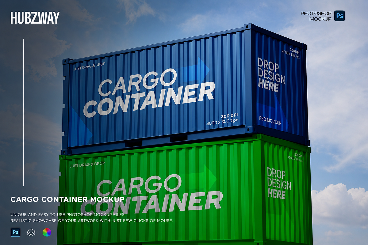 Container Mockup, a Cups & Container Mockup by Hubzway (Photo 1 of 4)
