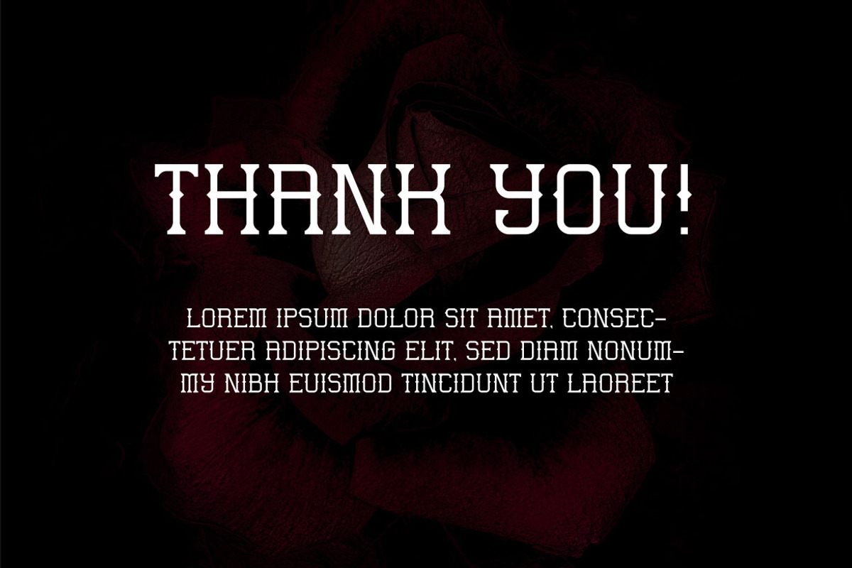 The Fronk - Decorative Display Font, a Sans Serif Font by Mightyfire (Photo 3 of 3)
