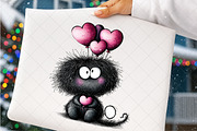 Love Woodland Animals Valentine PNG, an Illustration by SinaCreation (Thumbnail 3 of 7)