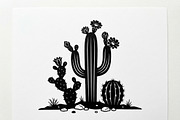 60 Desert Cactus Floral Silhouette, a Seasonal Illustration by Amazin_art (Thumbnail 20 of 34)