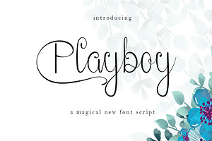 Playboy Modern Challigraphy