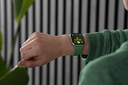 24 Watch Series 11 in Hand Mockups, a Wearable Device Mockup by Asylab (Thumbnail 92 of 107)