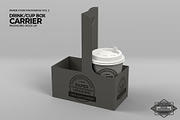 Drink Cup Carrier Packaging Mockup, a Cups & Container Mockup by INCDesign (Thumbnail 5 of 7)