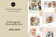 Food Media Kit Template | Canva, a Social Media Template by Bonita Digital Design (Thumbnail 5 of 7)