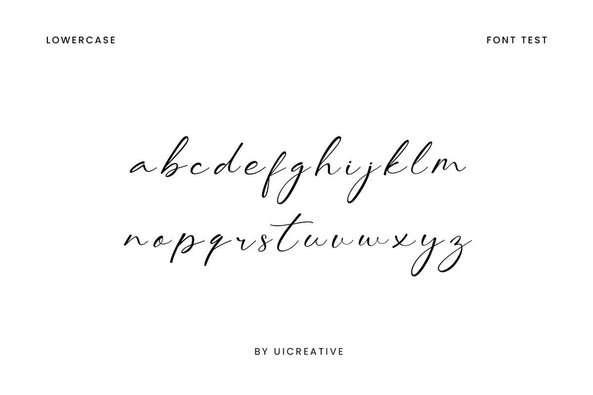 Roman Langston Script Font, a Handwritten Font by UICreative (Photo 7 of 12)