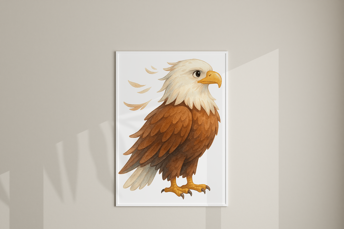 28 Eagle Clipart, an Animal Illustration by Pati Charm Studio (Photo 7 of 8)