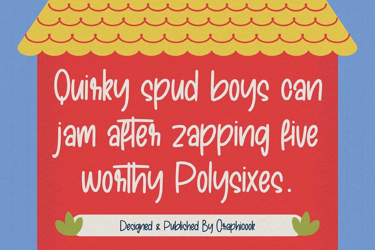 Playglyn, a Handwritten Font by graphicook (Photo 4 of 10)