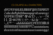 CS Colapse – Gothic Font, a Sans Serif Font by Craft Supply Co. (Thumbnail 8 of 8)