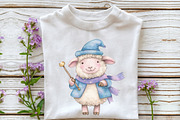 Whimsical Quirky Sheep Clipart, an Illustration by Rose Art (Thumbnail 4 of 7)