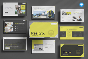 Property and Real Estate Keynote, a Presentation Template by Pixslides
