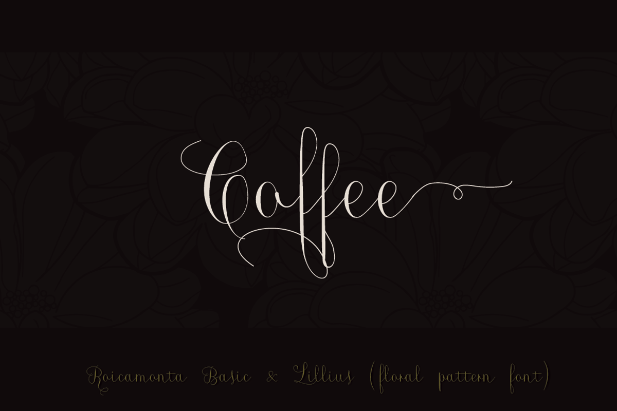Roicamonta Basic otf font preview 4