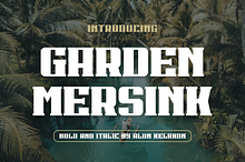 Garden Mersink