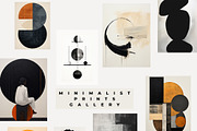 MINIMALIST PRINTS GALLERY, a Background Graphic by Lana Elanor (Thumbnail 6 of 8)