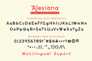 Alexiana, a Serif Font by JprintStudio (Thumbnail 6 of 6)