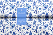 Winter day seamless patterns clipart, a Pattern Graphic by AnaGuziiArt (Thumbnail 8 of 11)