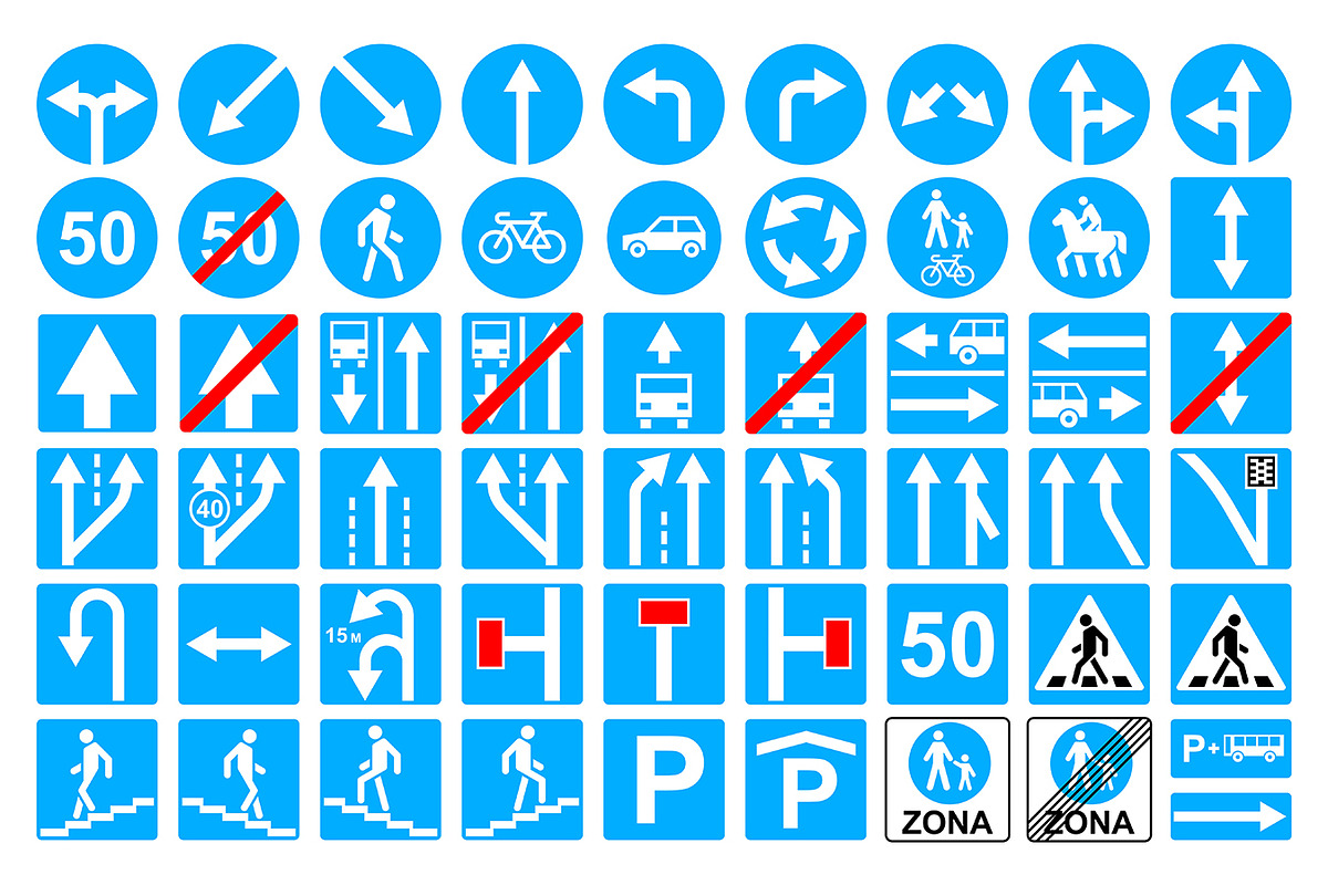 Road signs, a Graphic by Volyk (Photo 2 of 6)
