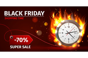 Realistic poster with offer Last, a Texture Illustration by Vectorbuum