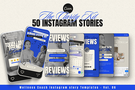 Instagram Story Templates in CANVA