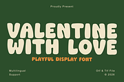 Valentine With Love, a Script Font by InermediaSTUDIO (Thumbnail 1 of 8)