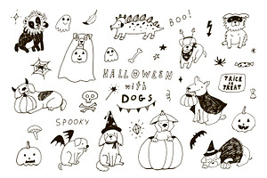 Halloween With Dogs