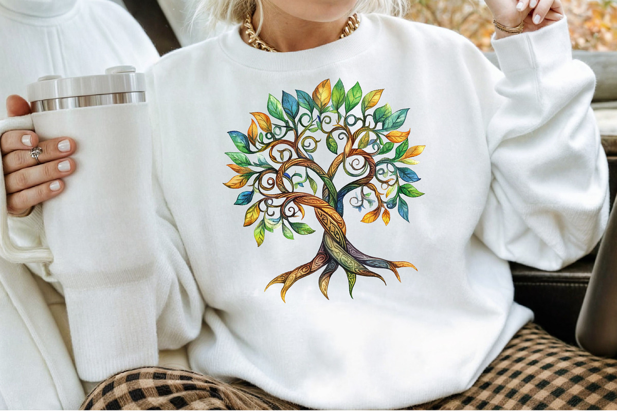 Watercolor Cute Celtic Clipart Bundl, an Illustration by Sublimation Artist (Photo 4 of 6)