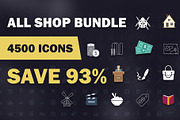Mega bundle, includes our all shop icons