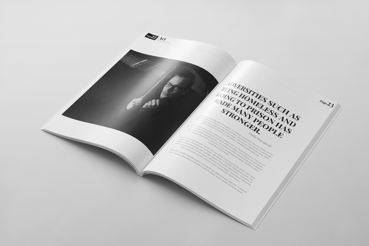 Magazine Template 45, a Magazine Template by pmvch (Photo 11 of 15)