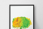 Set of watercolor fairy trees., an Illustration by moto_cat (Thumbnail 4 of 4)