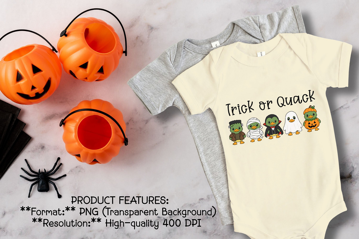 Halloween Costume Ducks PNG, an Animal Illustration by Adalin Shop (Photo 3 of 4)