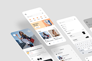 Polygon - Fashion App UI Kit, an UI Kit Template by iDoodle Studio (Thumbnail 3 of 4)