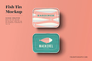 Sardine Tin Mockup, a Packaging Mockup by Field Office (Thumbnail 2 of 3)