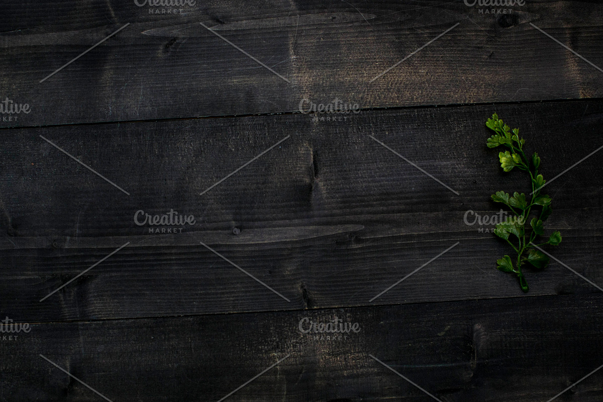 Mockup, Dark Wood, Mockups, a Background Photo by BlueBooks (Photo 2 of 2)