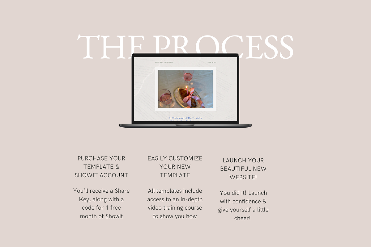 Showit Website Template | Coquette, a Websites & App Template by Ladyfang Creative (Photo 6 of 7)