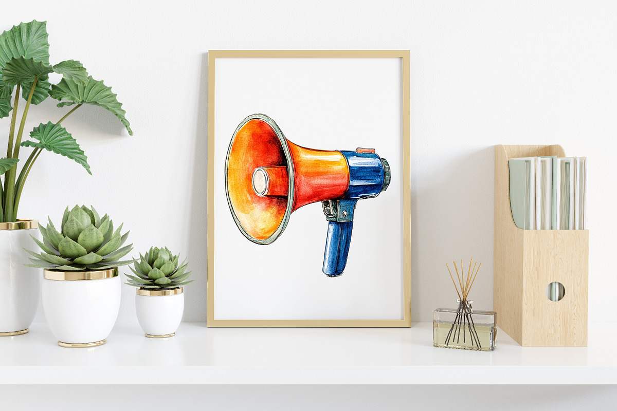 Watercolor Black Friday Clipart, an Illustration by Canvas Craft (Photo 5 of 7)