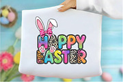 Happy Easter Bunny PNG, Colorful, an Illustration by Designking (Thumbnail 2 of 6)