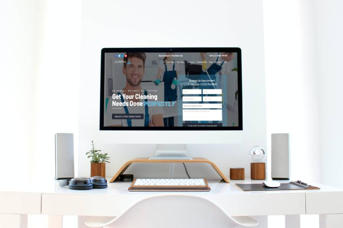 Cleaning Service WordPress Theme preview 3