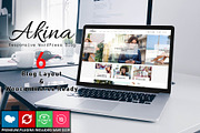 Akina – Blog, Business & Shop Themes, a WordPress Template by Cherry Wordpress Theme (Thumbnail 1 of 9)