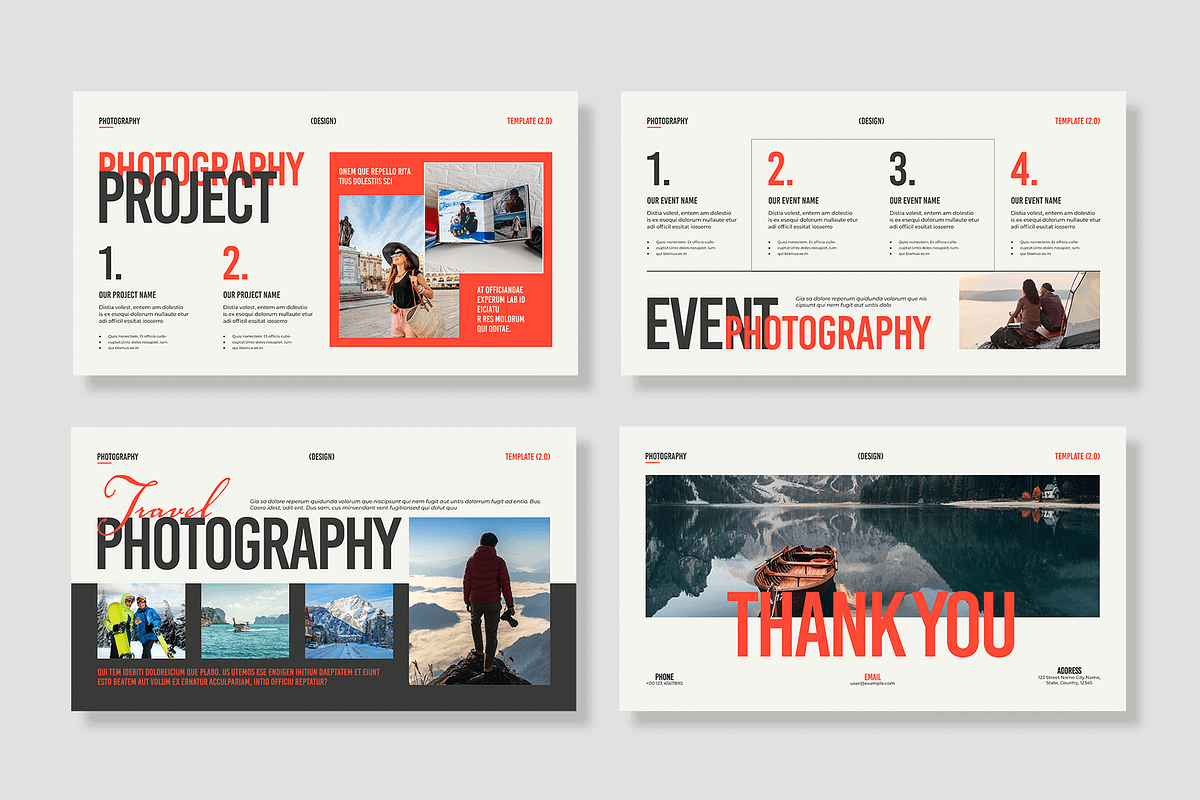 Photography Portfolio Presentation, a Presentation Template by MightyDesign (Photo 5 of 8)