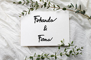 Dortmund, a Script Font by Zaenal Studio (Thumbnail 9 of 13)