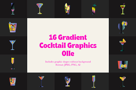 Olle | Gradient Cocktail Graphics