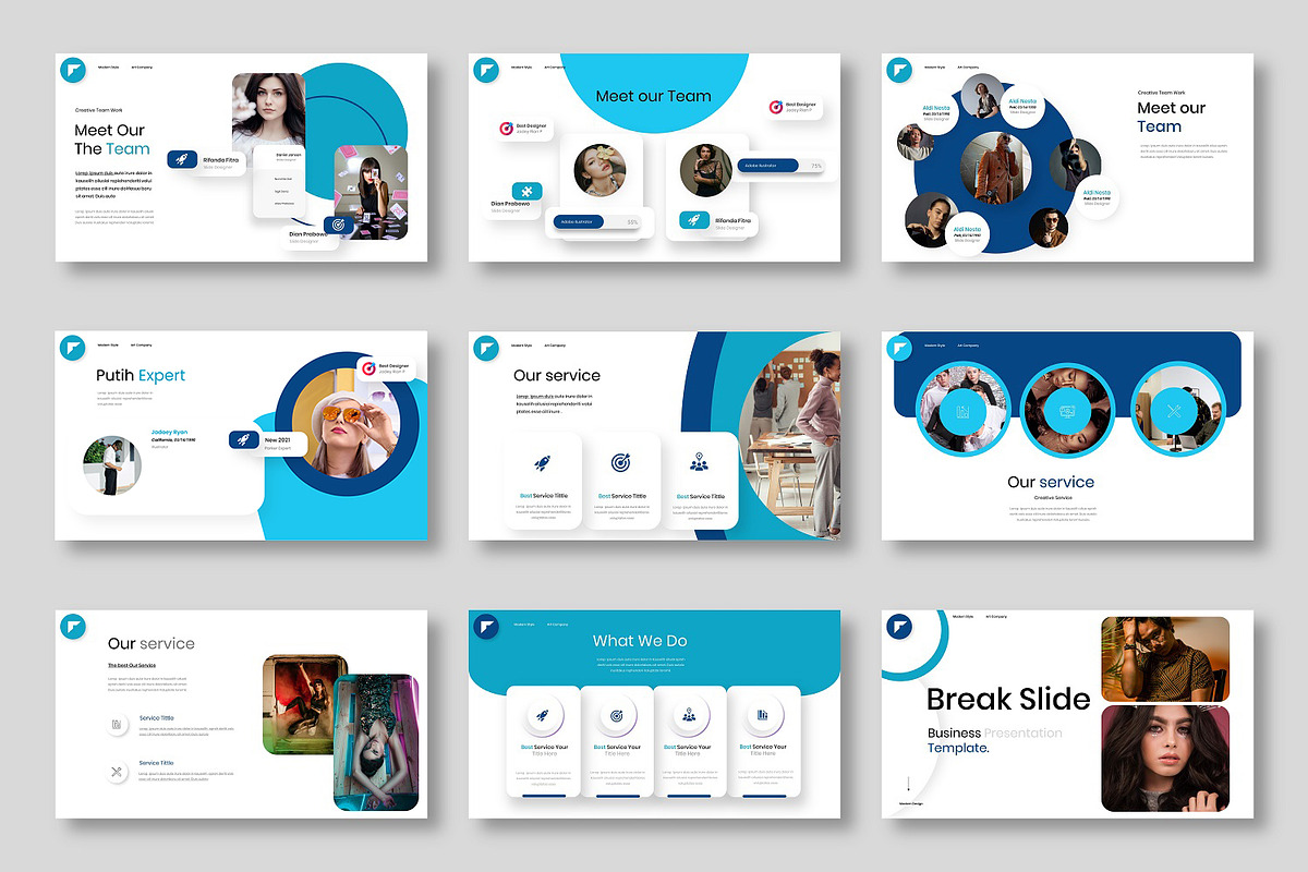 Putih – Business Keynote Template, a Presentation Template by Dens Creative Studio (Photo 3 of 6)