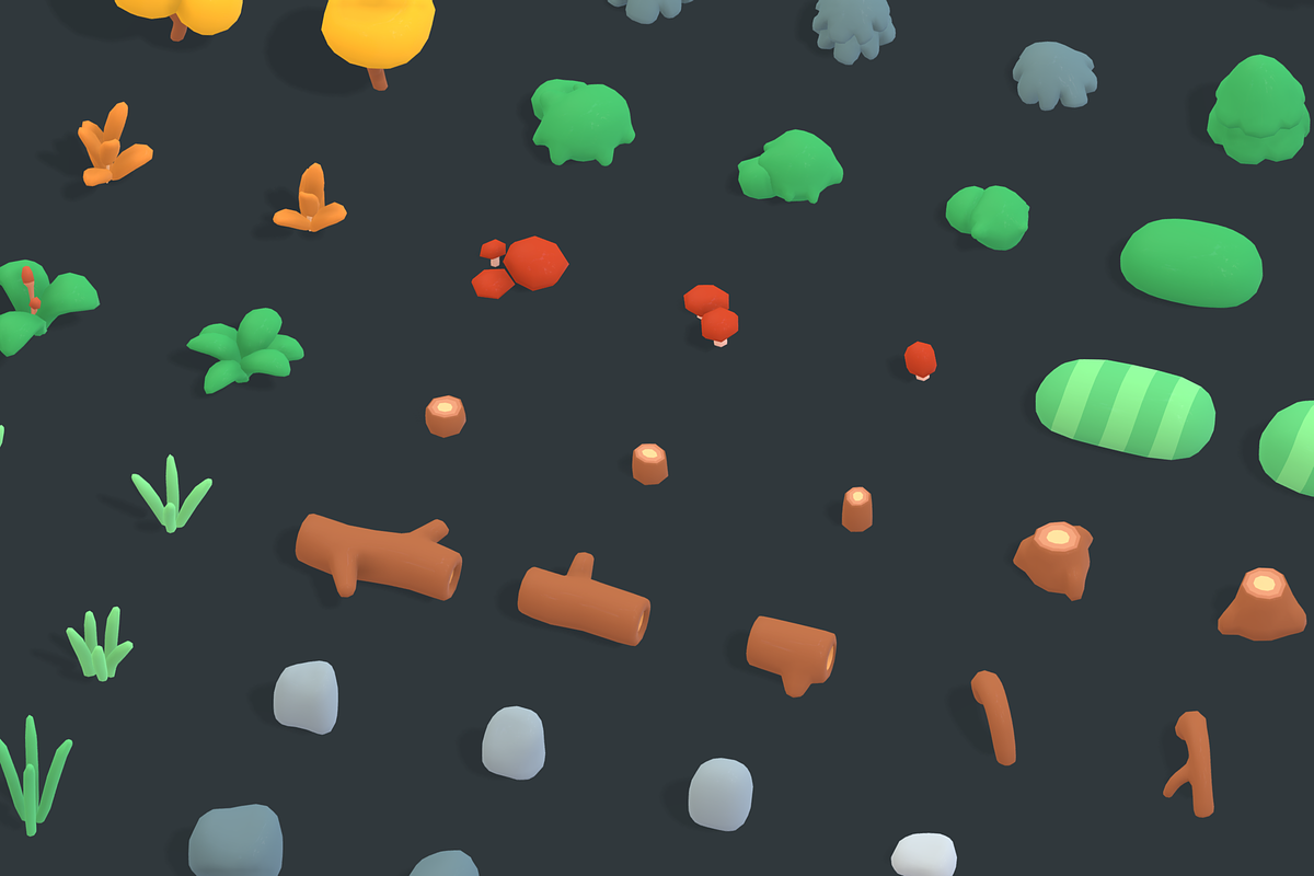 Nature Forest - Animation Asset, an Environmental 3D Model by Polydactyl (Photo 13 of 36)