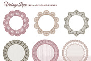 Vintage Lace. Vector collection, a Pattern Graphic by Molly art (Thumbnail 9 of 12)