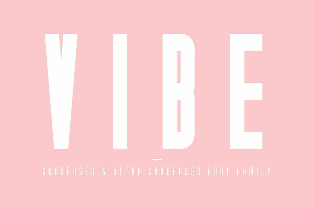 Vibe Condensed Font Family