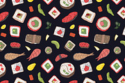 Sushi, hand drawn bundle, a Food Illustration by Good Studio (Thumbnail 18 of 32)