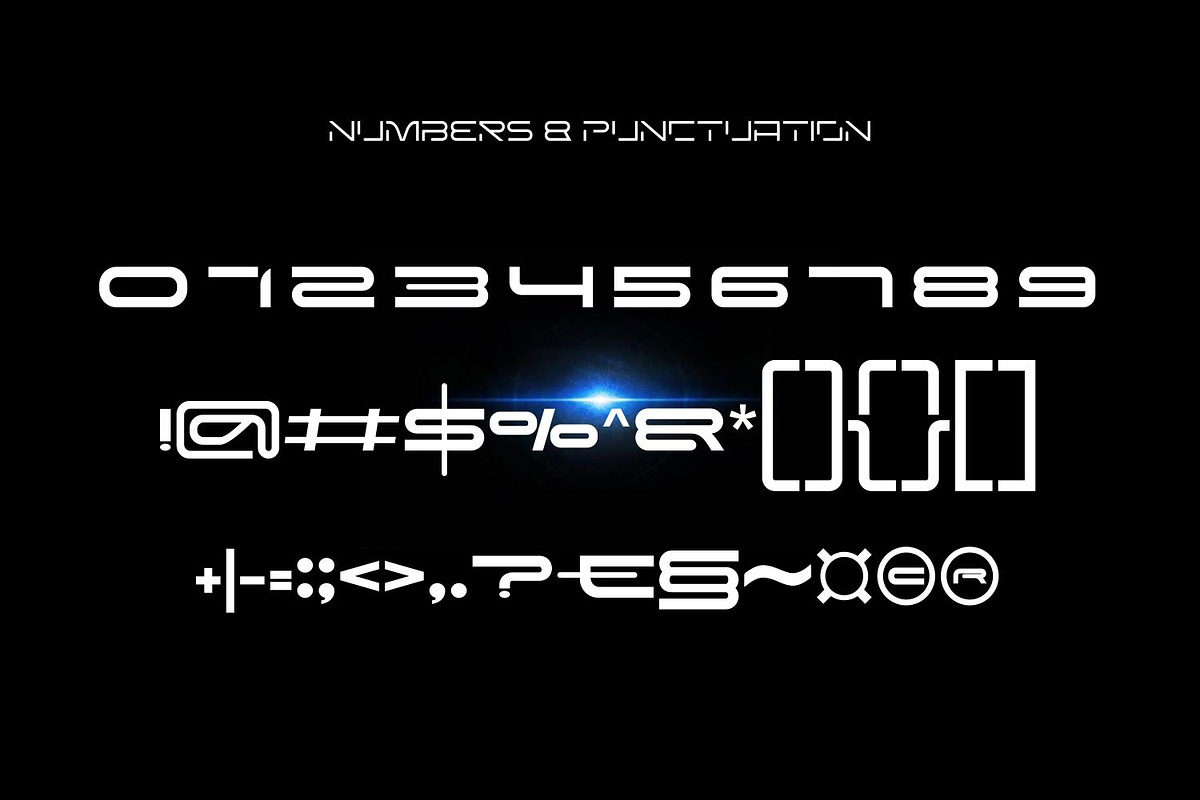 Moren: Futuristic Sleek Stylish Font, a Sans Serif Font by WhymoreArt (Photo 8 of 8)