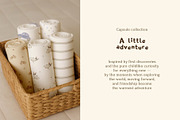 Minimal Baby Patterns Set + PNG, a Pattern Graphic by Eva Gentle (Thumbnail 3 of 7)