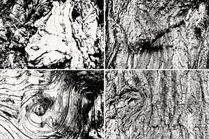 Gnarled Wood Textures