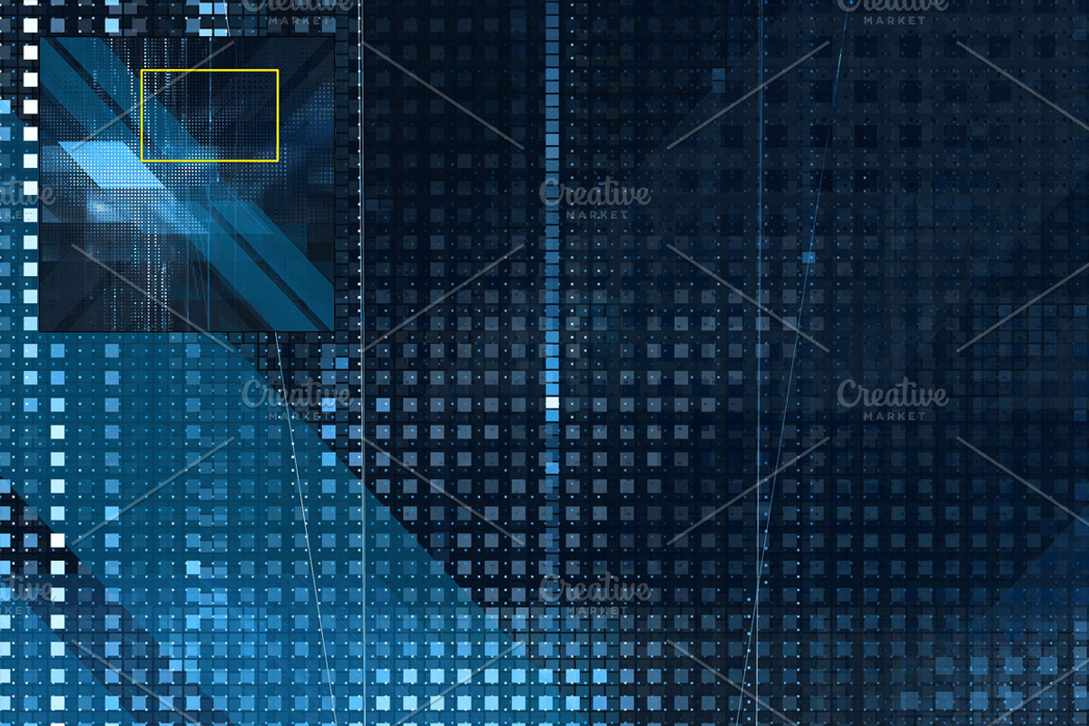 Geometric Technology Background, a Technology Illustration by Neo Ink ...