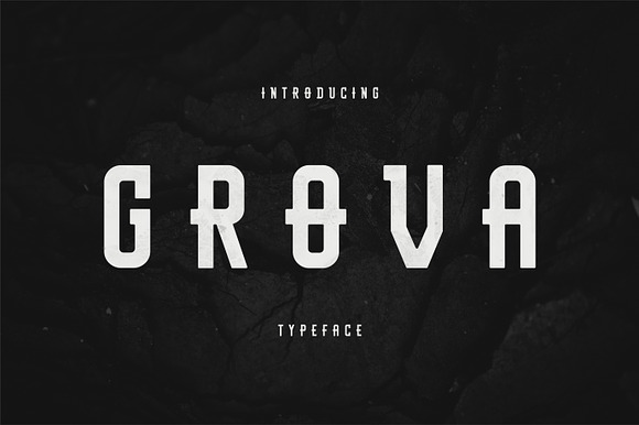 GROVA TYPEFACE preview 8